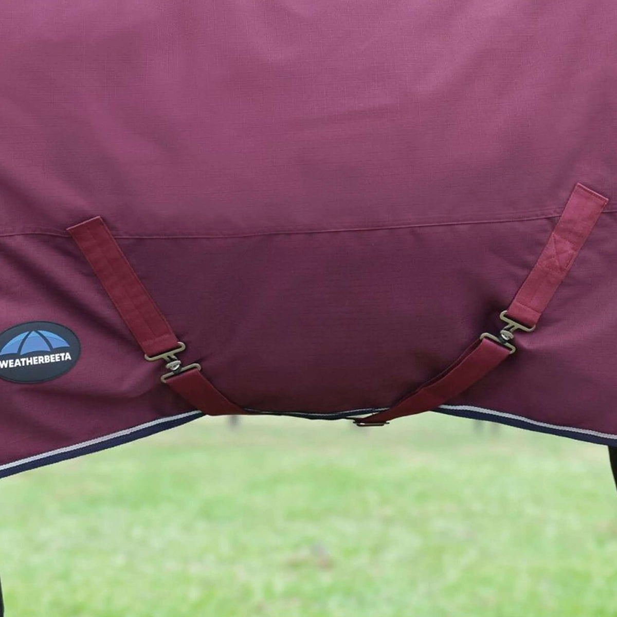 WeatherBeeta ComFiTec Essential Turnout Detach-A-Neck 50g Bourgogne/Marine