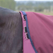 WeatherBeeta ComFiTec Essential Turnout Detach-A-Neck 50g Bourgogne/Marine