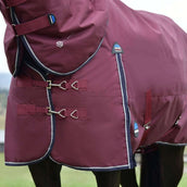 WeatherBeeta ComFiTec Essential Turnout Detach-A-Neck 50g Bourgogne/Marine