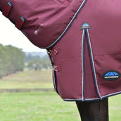 WeatherBeeta ComFiTec Essential Turnout Detach-A-Neck 50g Bourgogne/Marine