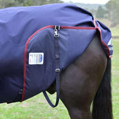 WeatherBeeta ComFiTec Essential Turnout Detach-A-Neck 50g Marine/Bordeaux