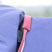 WeatherBeeta ComFiTec Essential Turnout Detach-A-Neck 50g Marine/Bordeaux