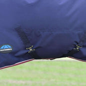 WeatherBeeta ComFiTec Essential Turnout Detach-A-Neck 50g Marine/Bordeaux