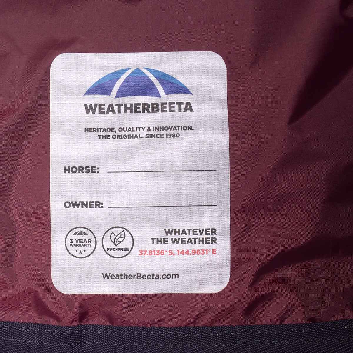 WeatherBeeta ComFiTec Essential Turnout Combo 220g Bourgogne/Marine