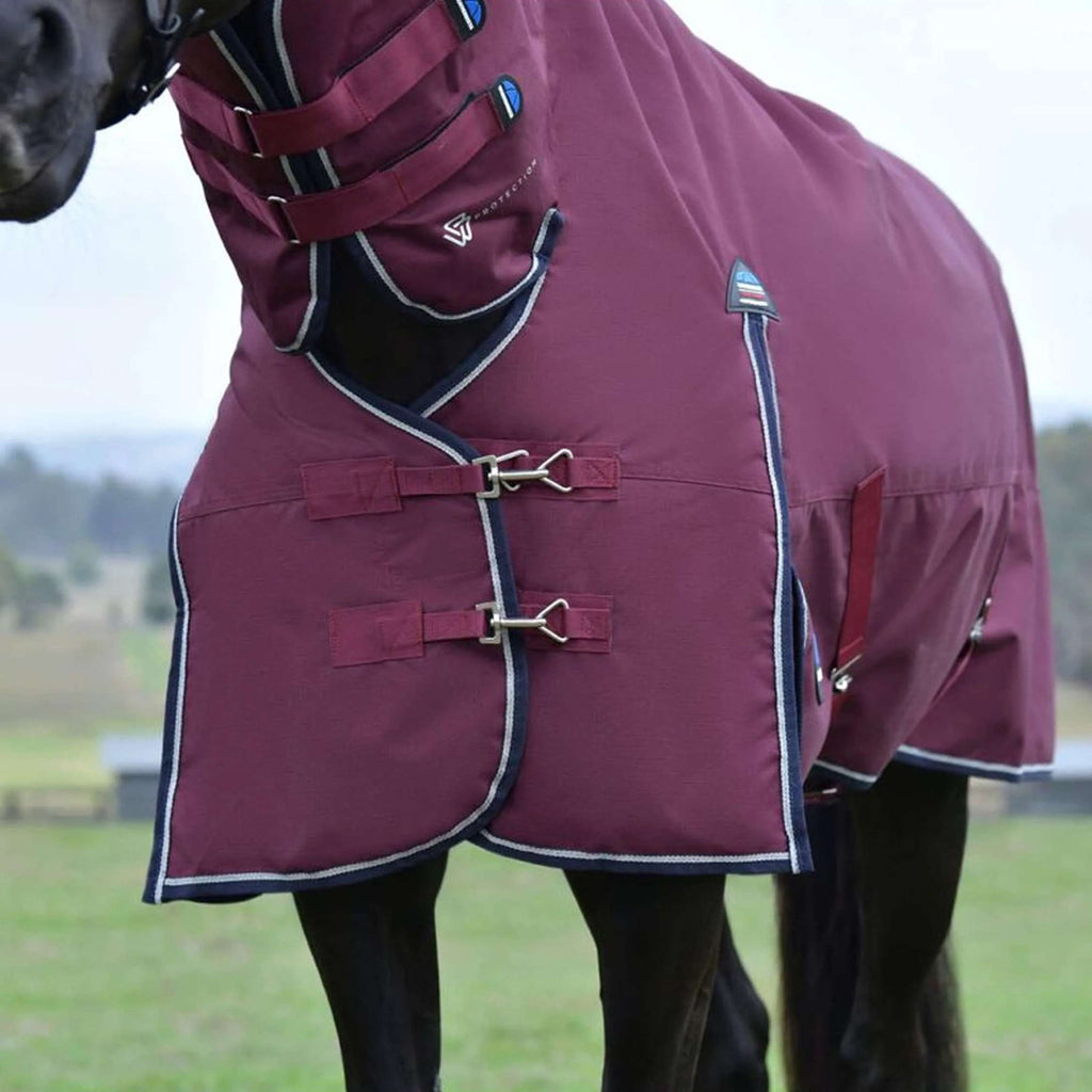 WeatherBeeta ComFiTec Essential Turnout Combo 220g Bourgogne/Marine