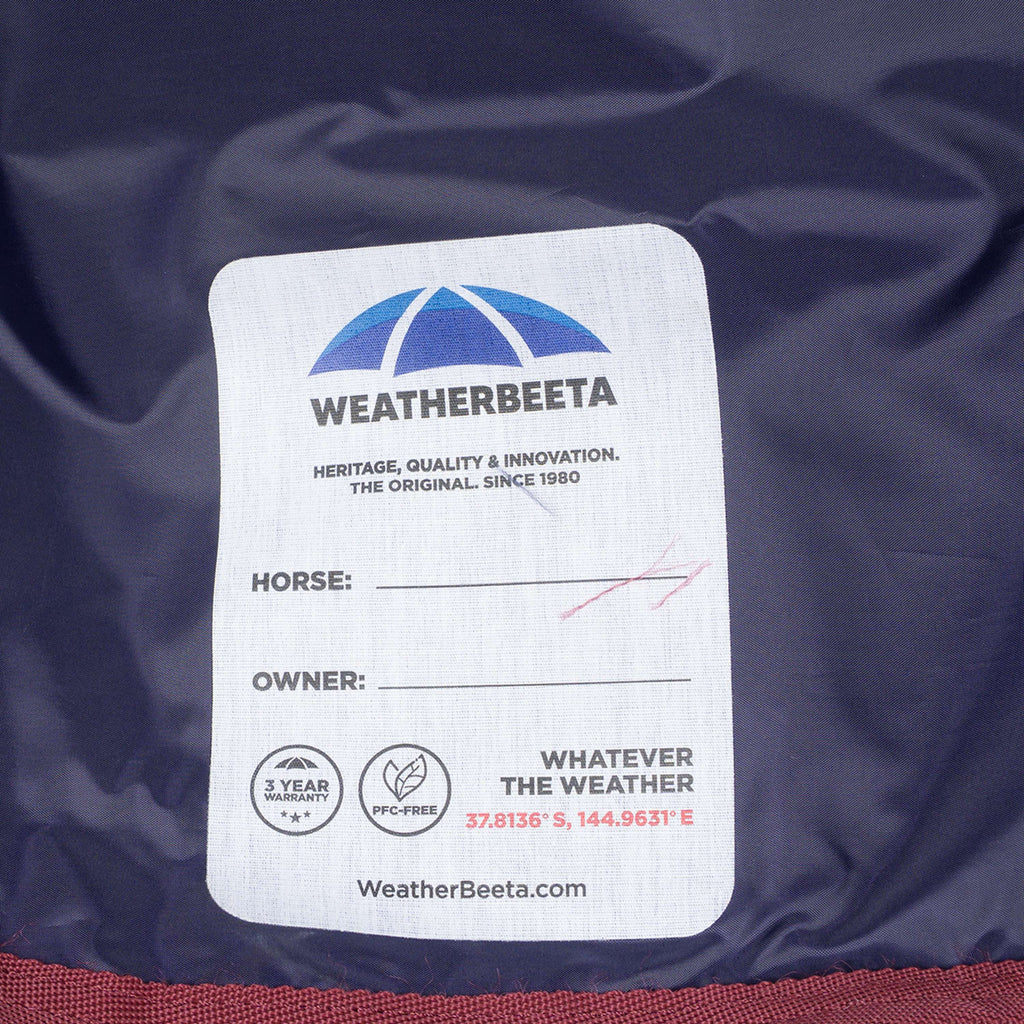 WeatherBeeta ComFiTec Essential Turnout Combo 50g Marine/Bordeaux