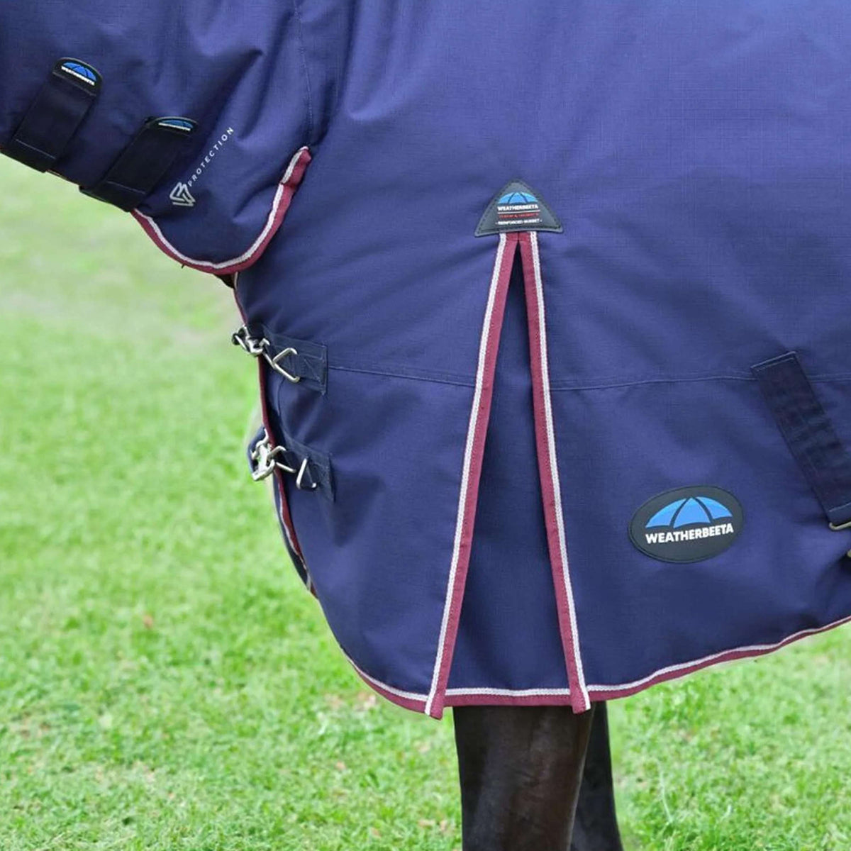 WeatherBeeta ComFiTec Essential Turnout Combo 220g Marine/Bordeaux