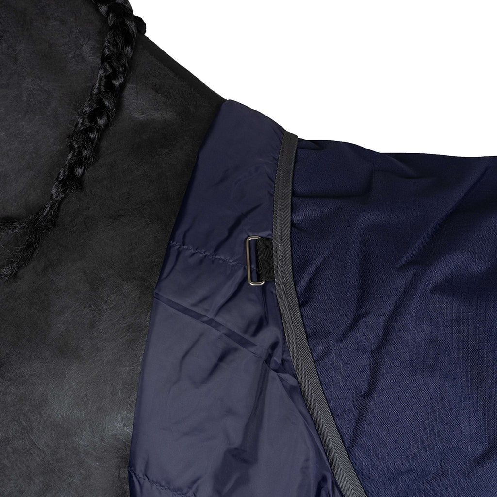 WeatherBeeta ComFiTec Tyro Turnout Standard Neck 220g Navy/Charcoal
