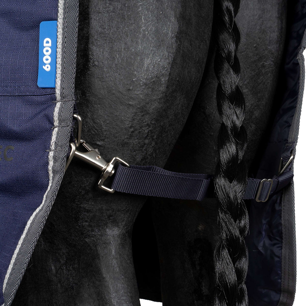 WeatherBeeta ComFiTec Tyro Turnout Standard Neck 220g Navy/Charcoal