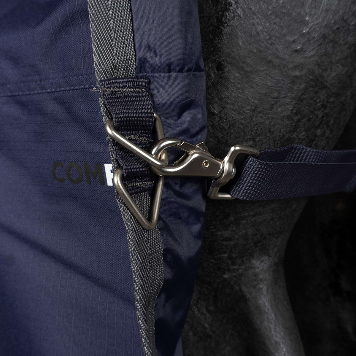 WeatherBeeta ComFiTec Tyro Turnout Standard Neck 220g Navy/Charcoal