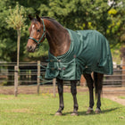 Agradi Horse Couverture d'Extérieur 1200D 50gr Bande Réfléchissante Vert
