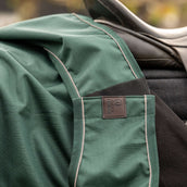 Agradi Horse Couvre-reins 1200D Bande Réfléchissante Vert