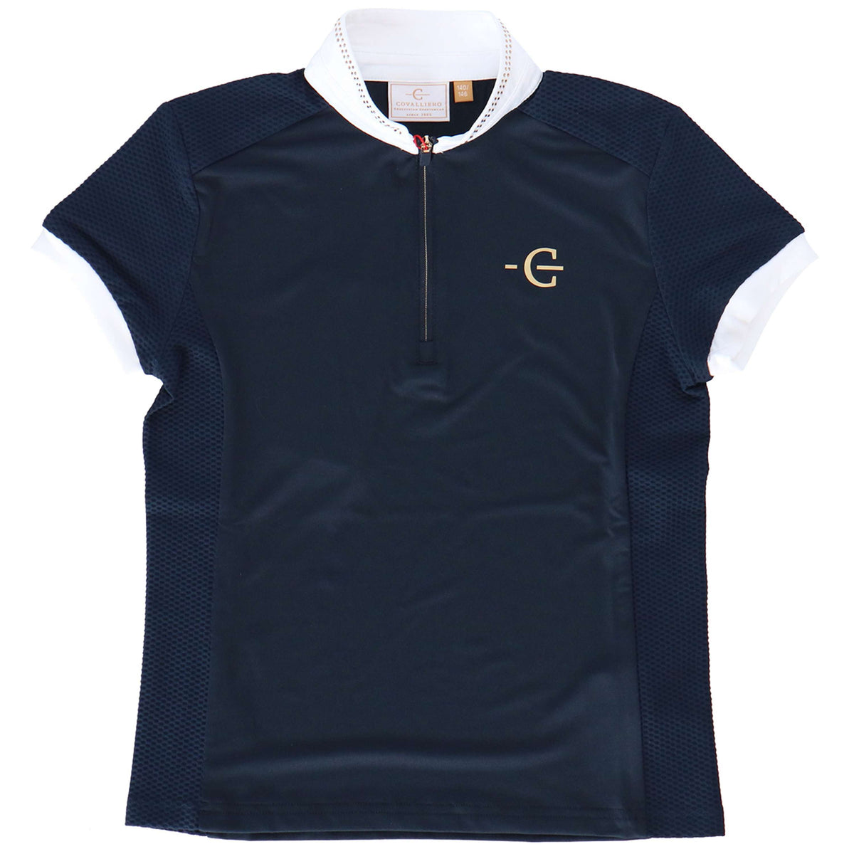 Covalliero T-shirt de Concours SS26 Enfants Foncé Marine