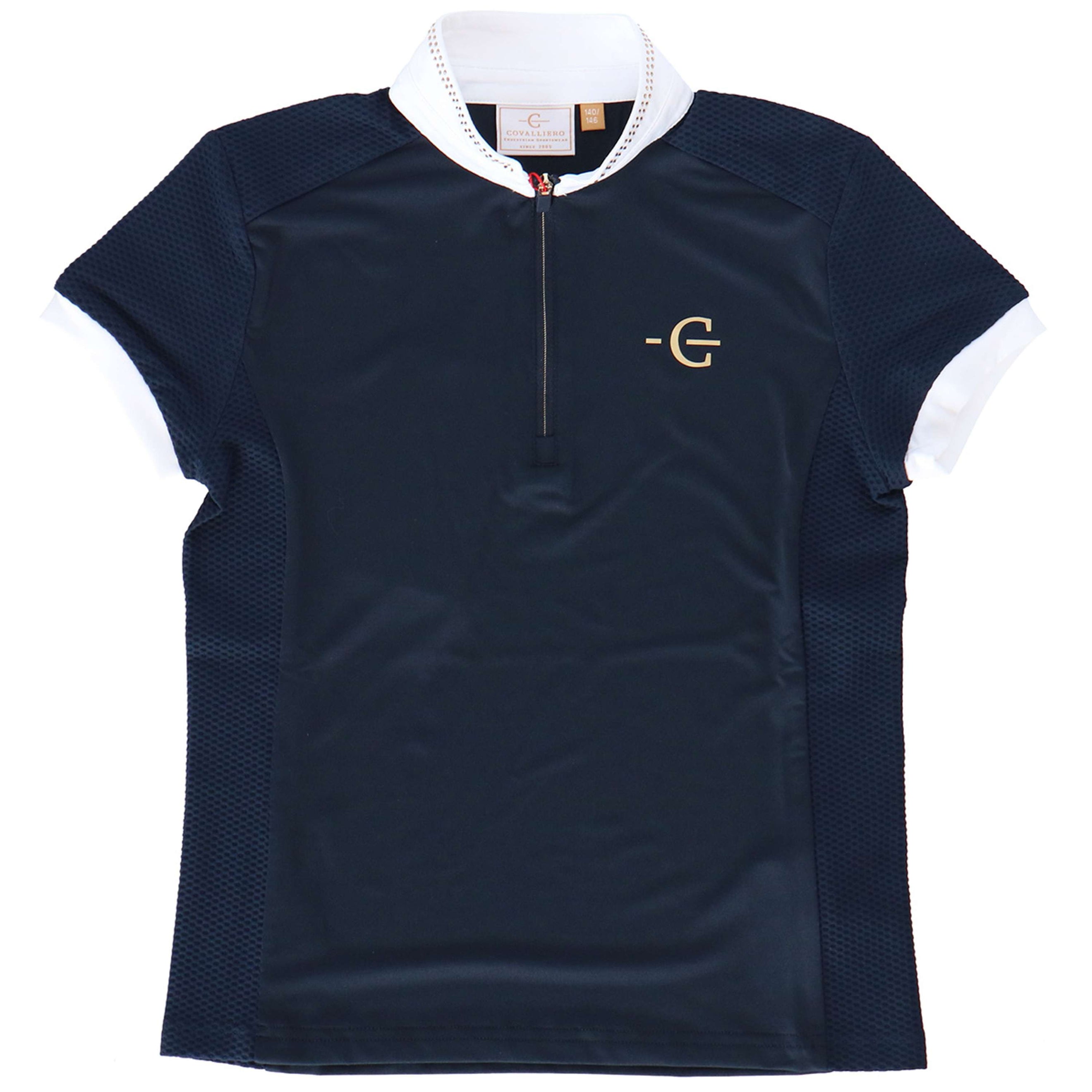 Covalliero T-shirt de Concours SS26 Enfants Foncé Marine
