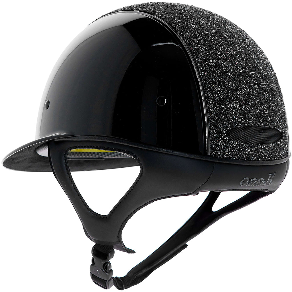 OneK Bombe Mips Avancé Glossy Paillettes Noir