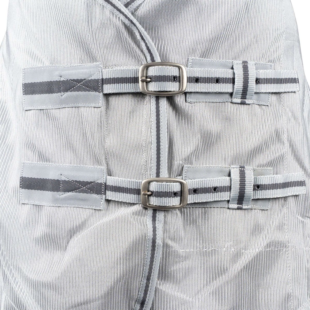 Waldhausen Couverture Anti-Mouches Protect avec Cou Indépendant Gris argenté/Gris
