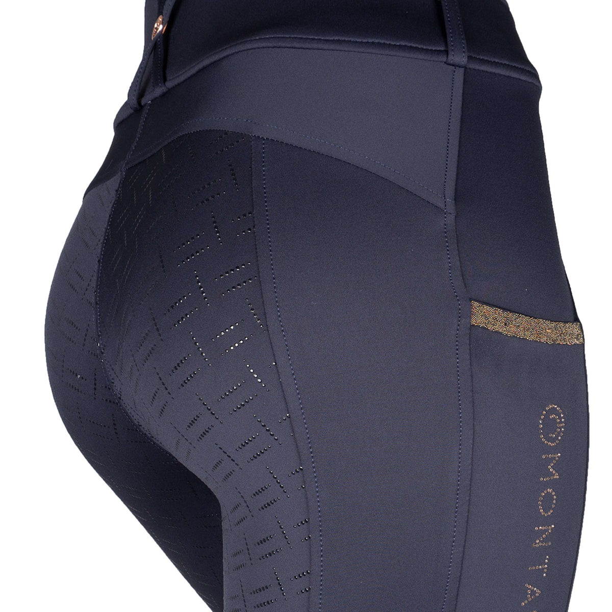 Montar Legging d'Équitation MoGlenda Full Grip Marin