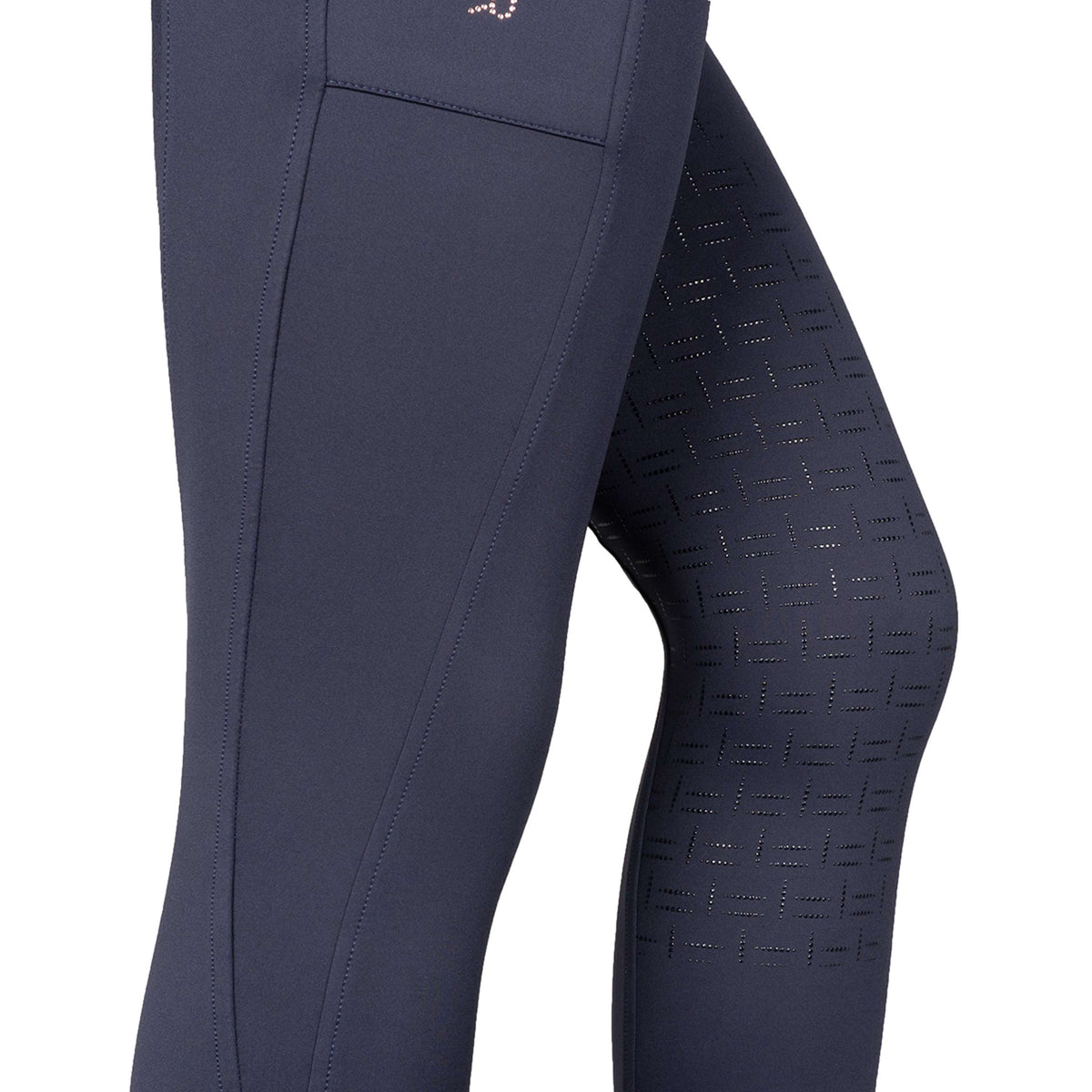 Montar Legging d'Équitation MoGlenda Full Grip Marin