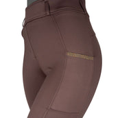 Montar Legging d'Équitation MoGlenda Full Grip Marron