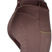 Montar Legging d'Équitation MoGlenda Full Grip Marron