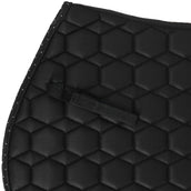 Montar Tapis de Selle Holographic de Saut Noir