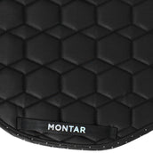 Montar Tapis de Selle Holographic de Saut Noir