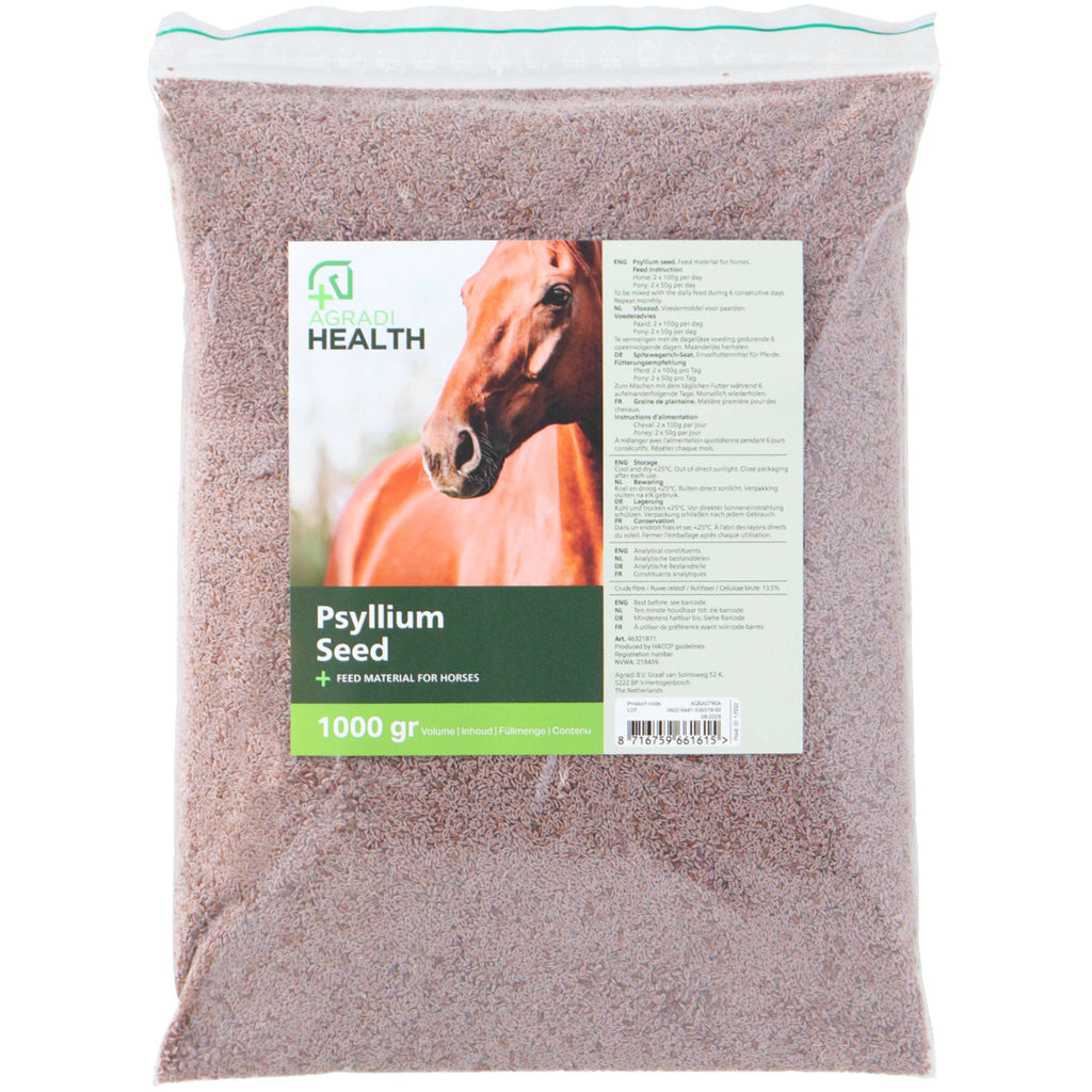 Agradi Health Psyllium Emballage Remplissage