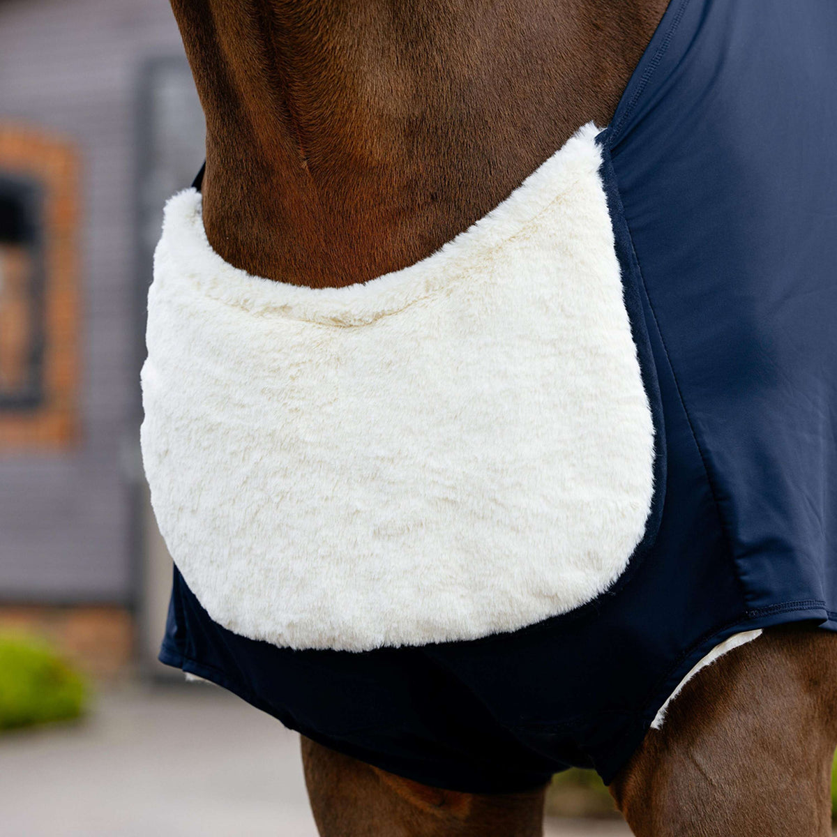 LeMieux Protection de Poitrail Soft Anti-Rubbing Marin