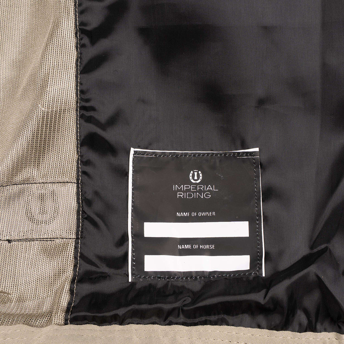 Imperial Riding Couverture Anti-Mouches IRHReese avec Couvre-cou Olive clair