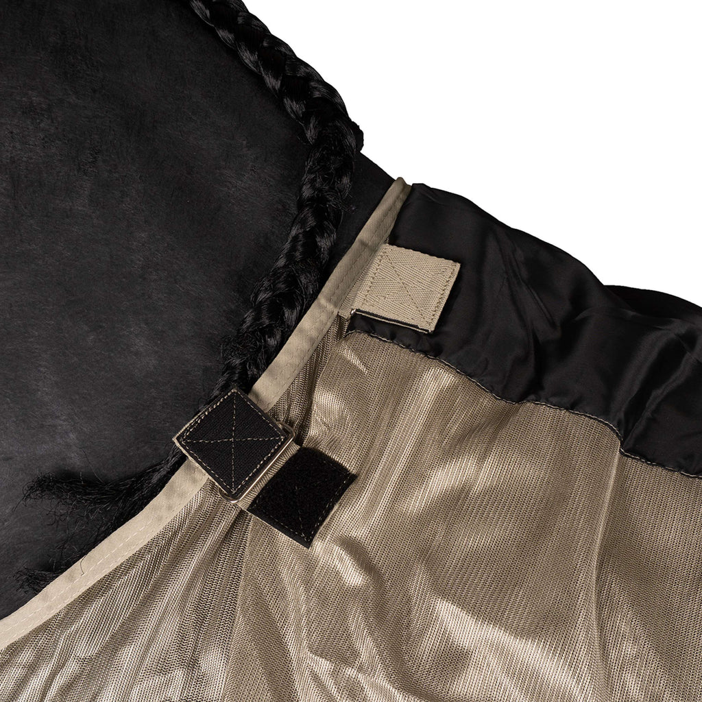 Imperial Riding Couverture Anti-Mouches IRHReese avec Couvre-cou Olive clair