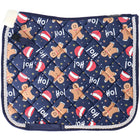 HKM Tapis de Selle X-Mas Dressage Bleu Foncé