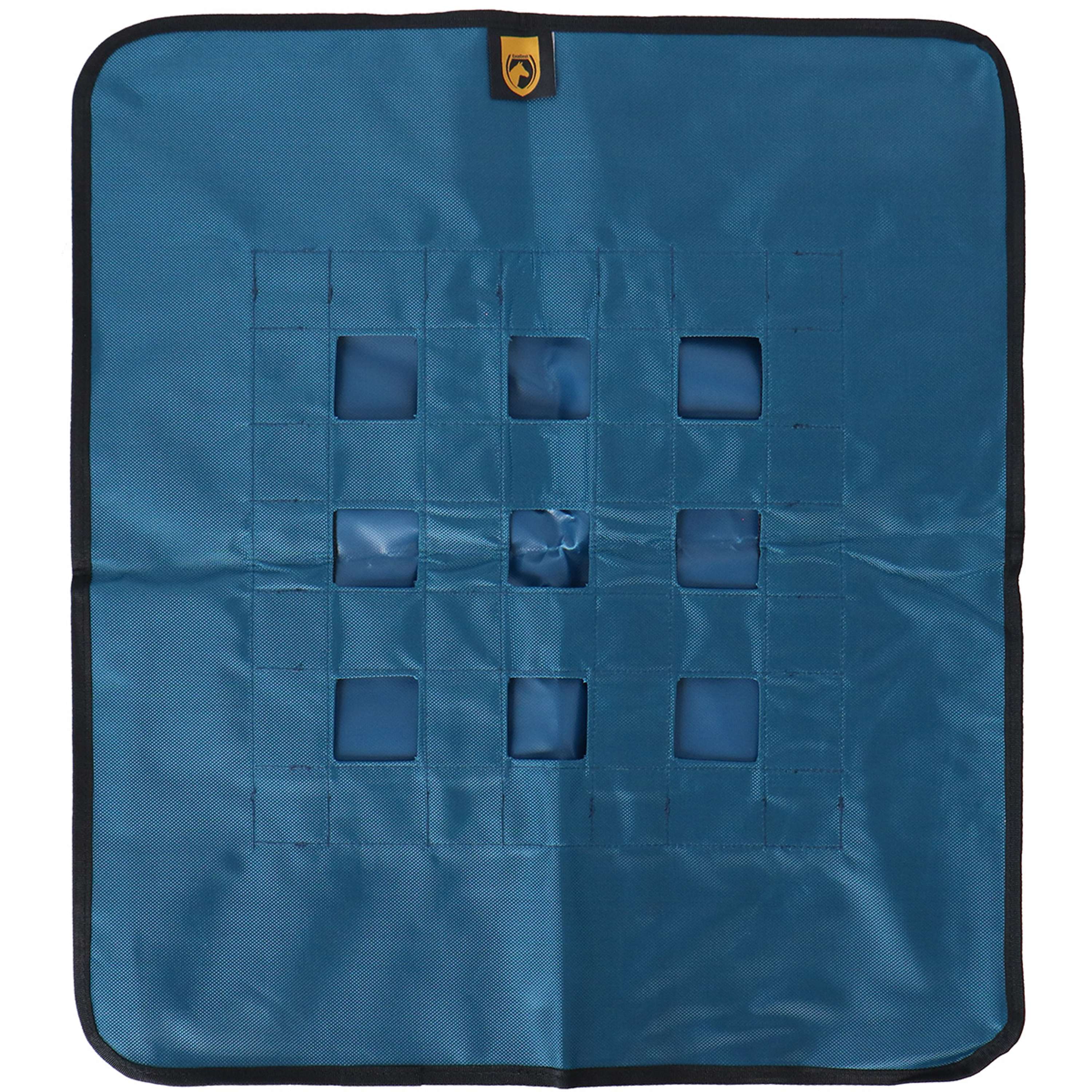 Excellent Horse Sac à Foin Carré Bleu