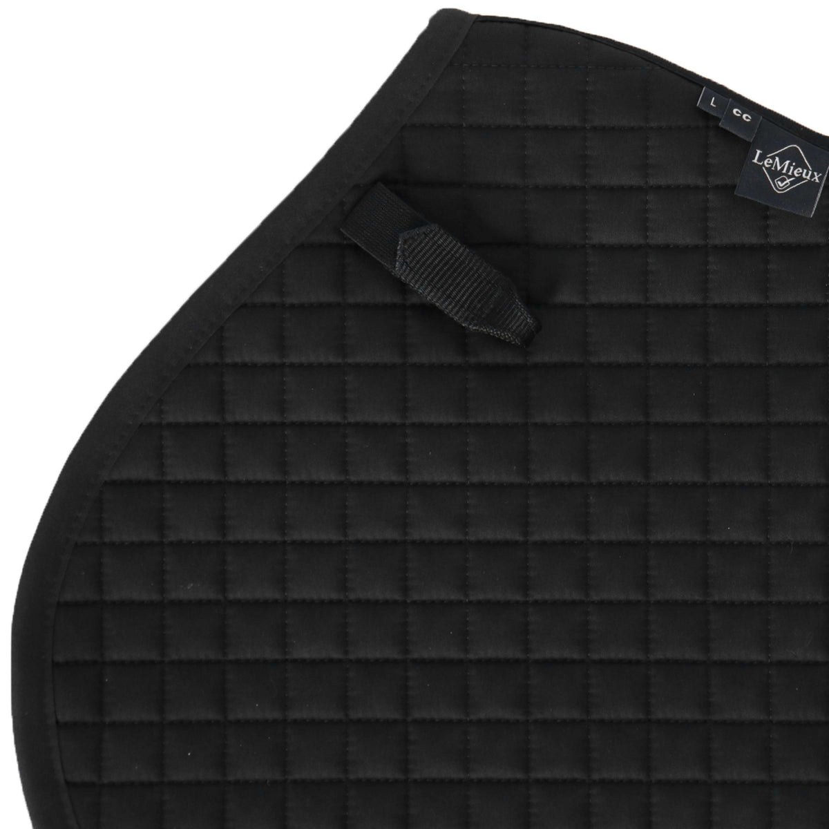 LeMieux Tapis de Selle Cotton Square Close Contact Noir