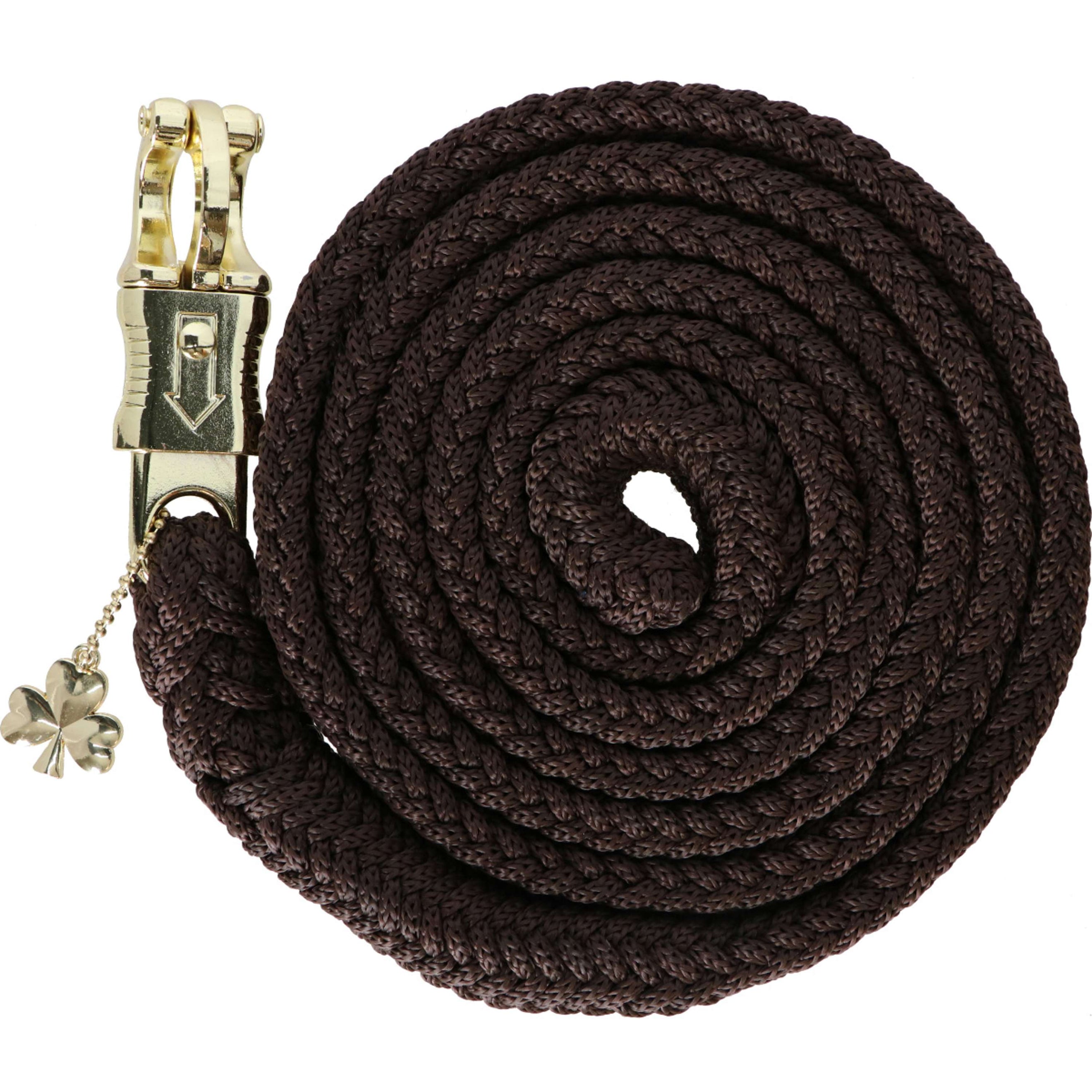 Bucas Corde pour Licol Comfort avec Crochet Panique Marron/Marron