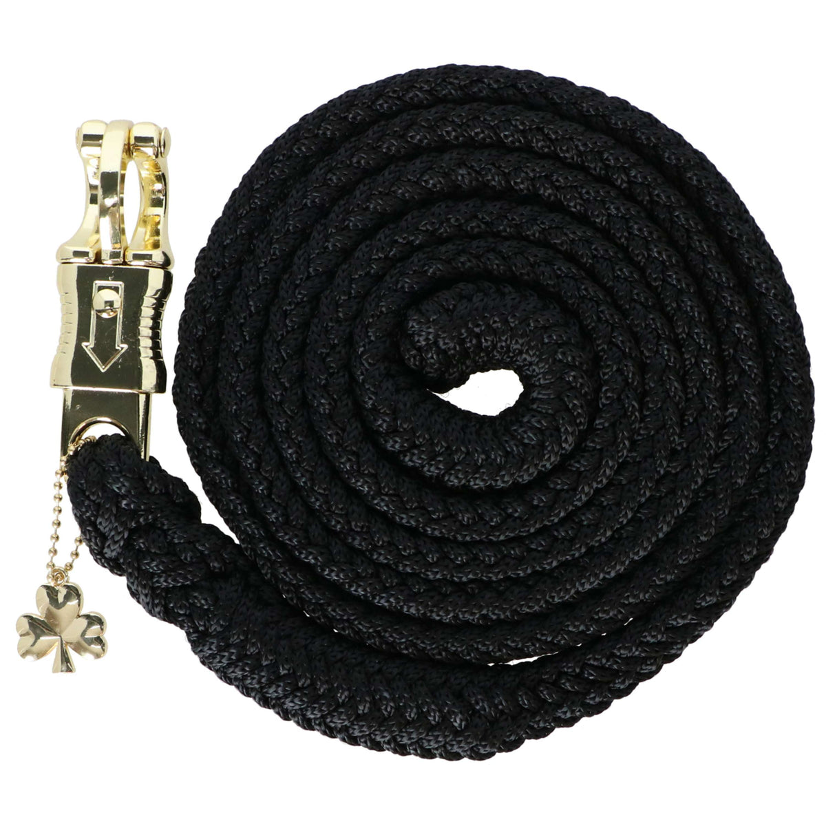 Bucas Corde pour Licol Comfort avec Crochet Panique Noir/Noir