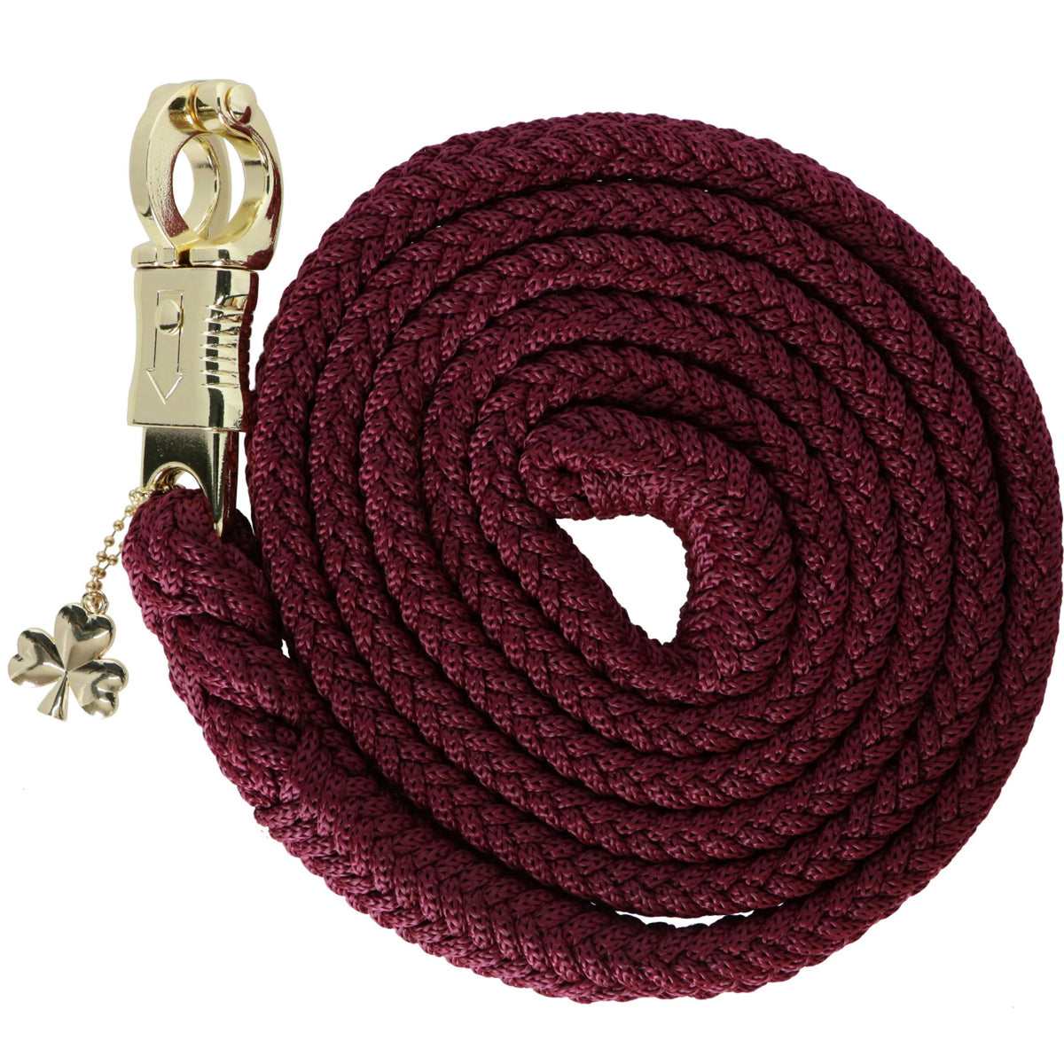 Bucas Corde pour Licol Show-Line Comfort avec Crochet Panique Bordeaux