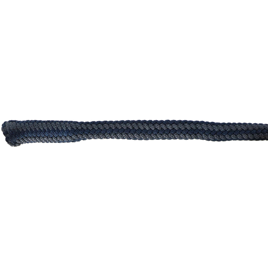 Bucas Corde pour Licol Show-Line avec Mousqueton Marine/Gris