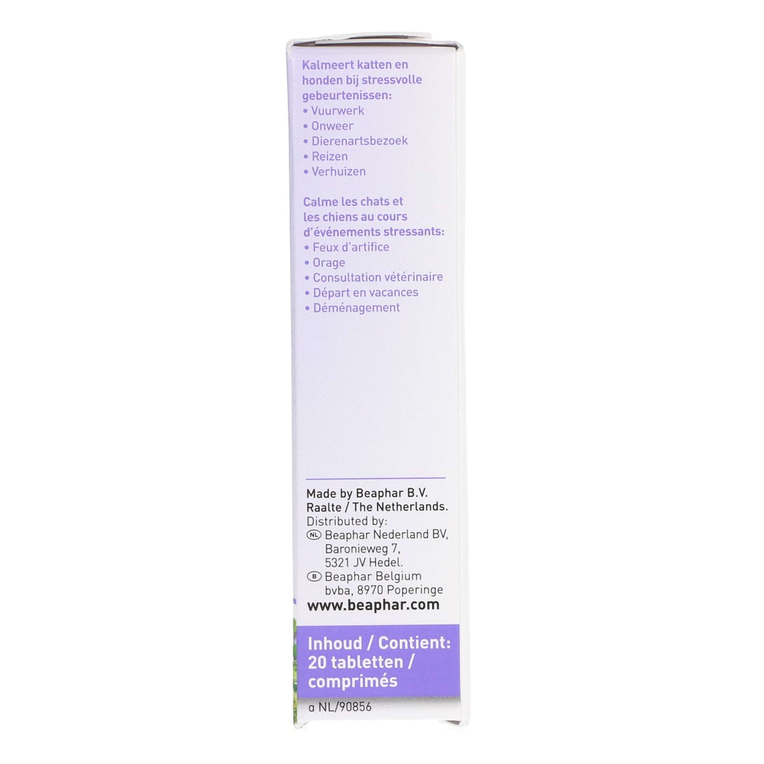 Beaphar Comprimés pour les Nerfs No Stress Beaphar Comprimés pour les Nerfs No Stress