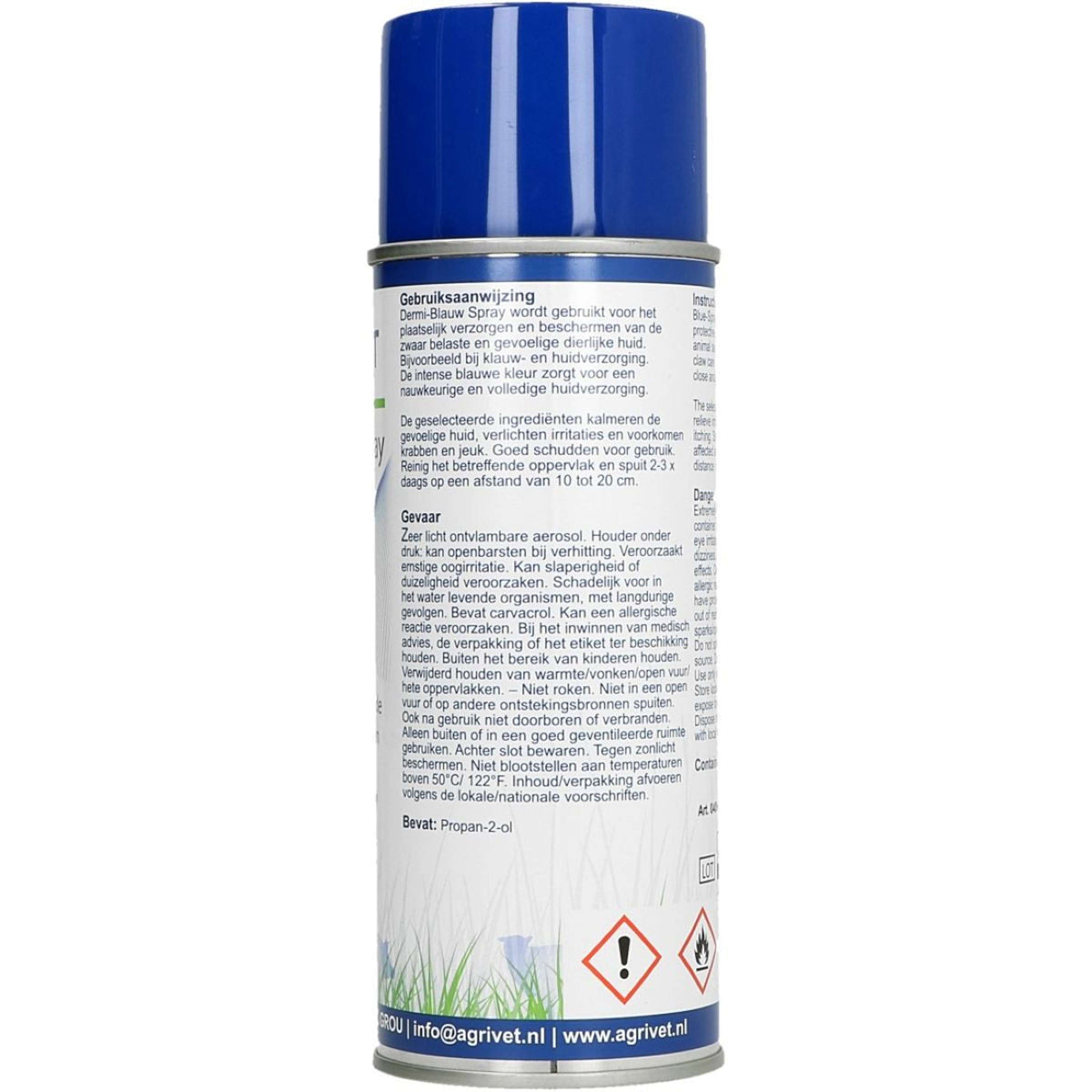 Agrivet Dermi Blauw Spray