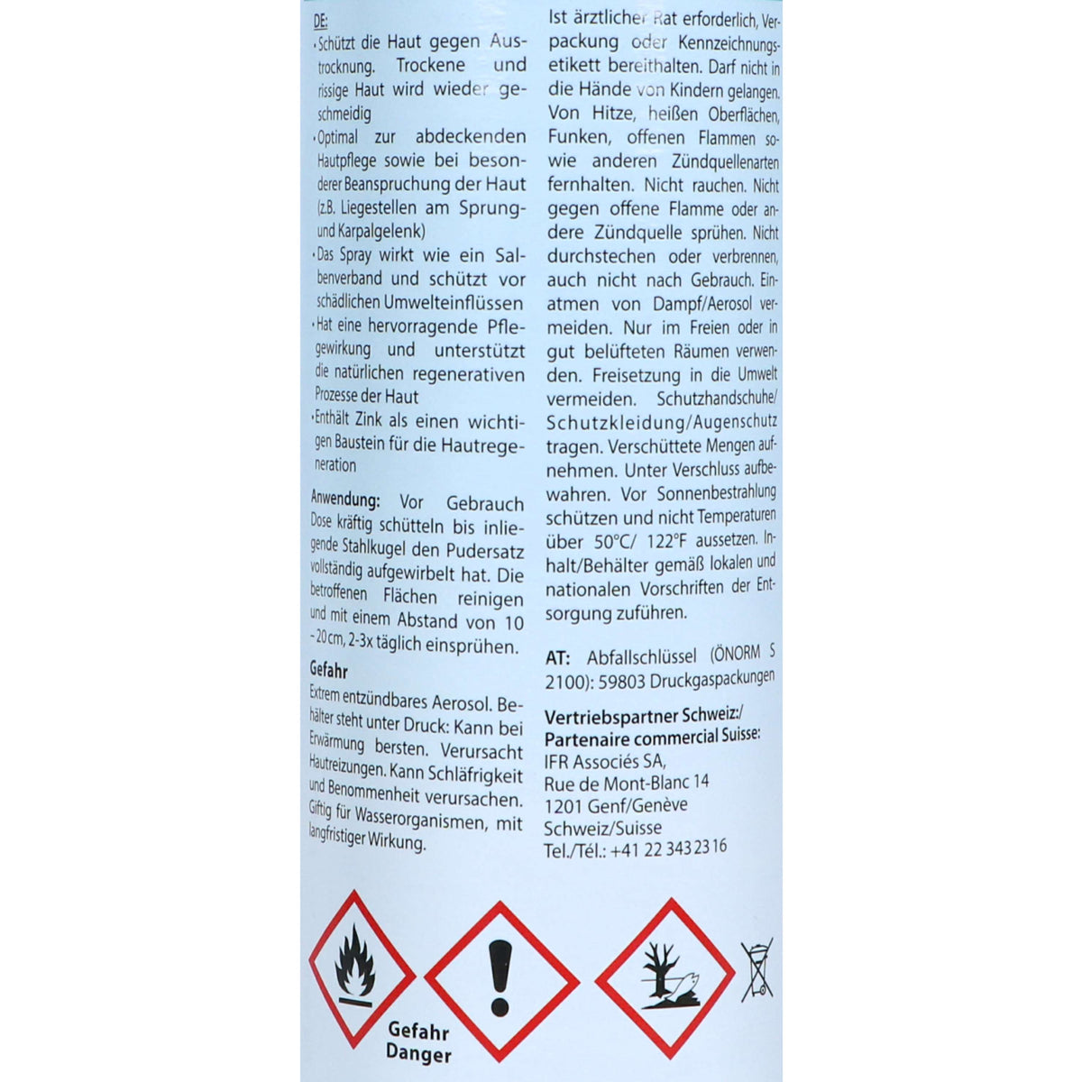 Agro Chemica Spray à l'Oxyde de Zinc