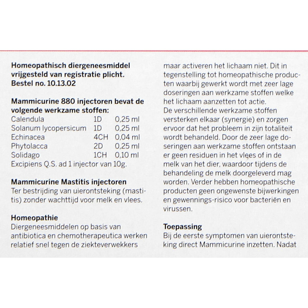 Agrapharm Injecteur de Mammicurine 880