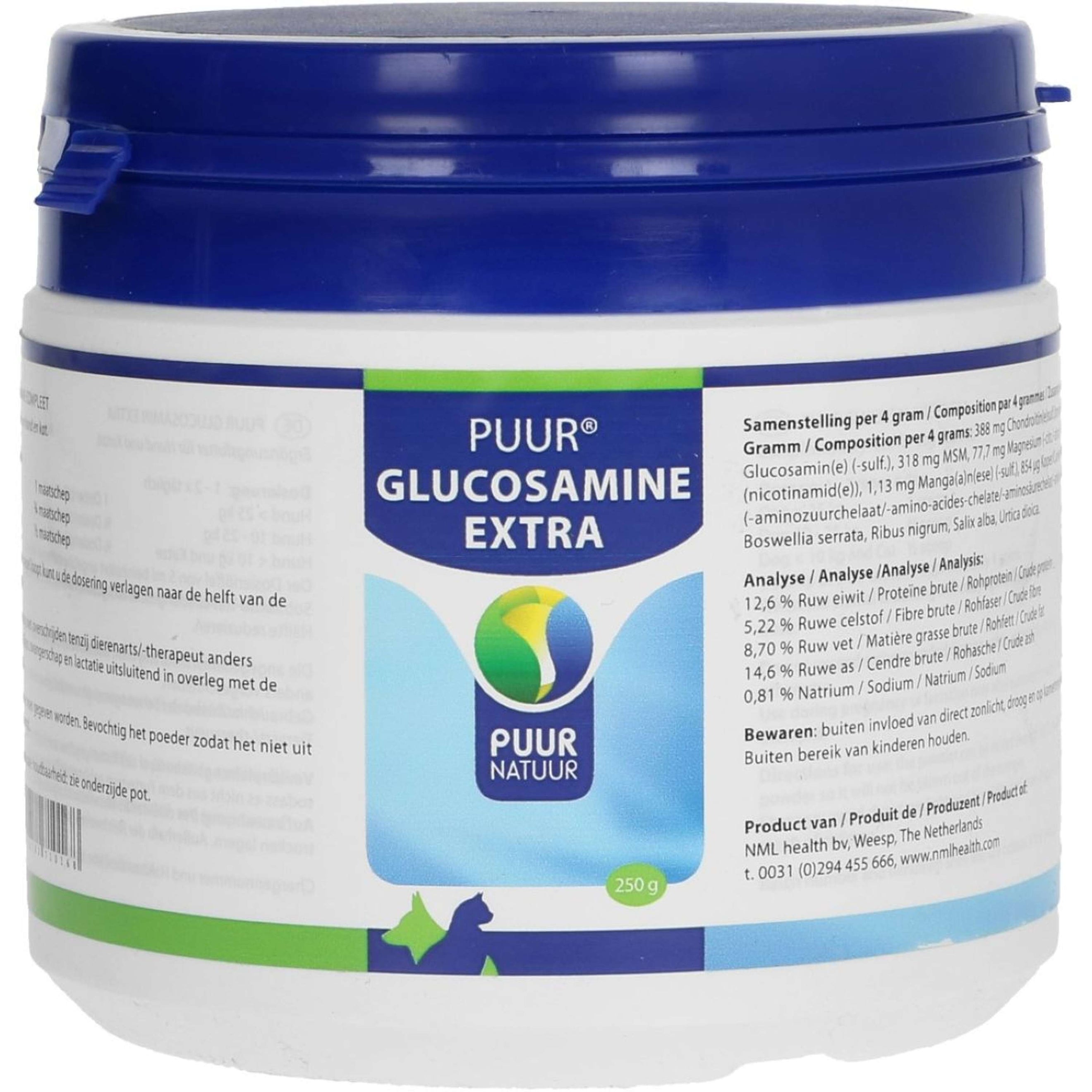 PUUR Glucosamine Complète / Supplémentaire Chien et Chat PUUR Glucosamine Complète / Supplémentaire Chien et Chat