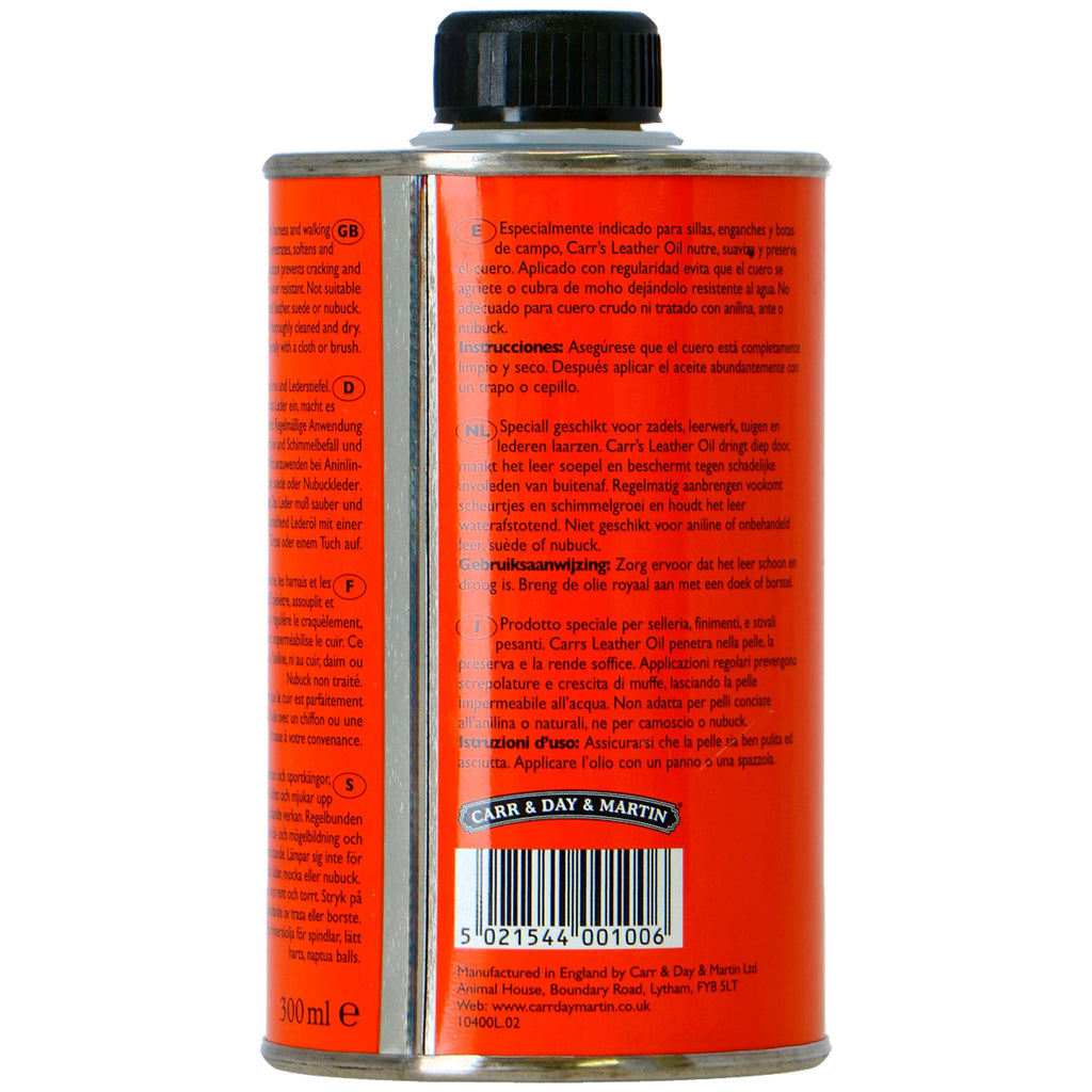 Carr & Day & Martin Huile pour Cuir Carrs Leather Oil