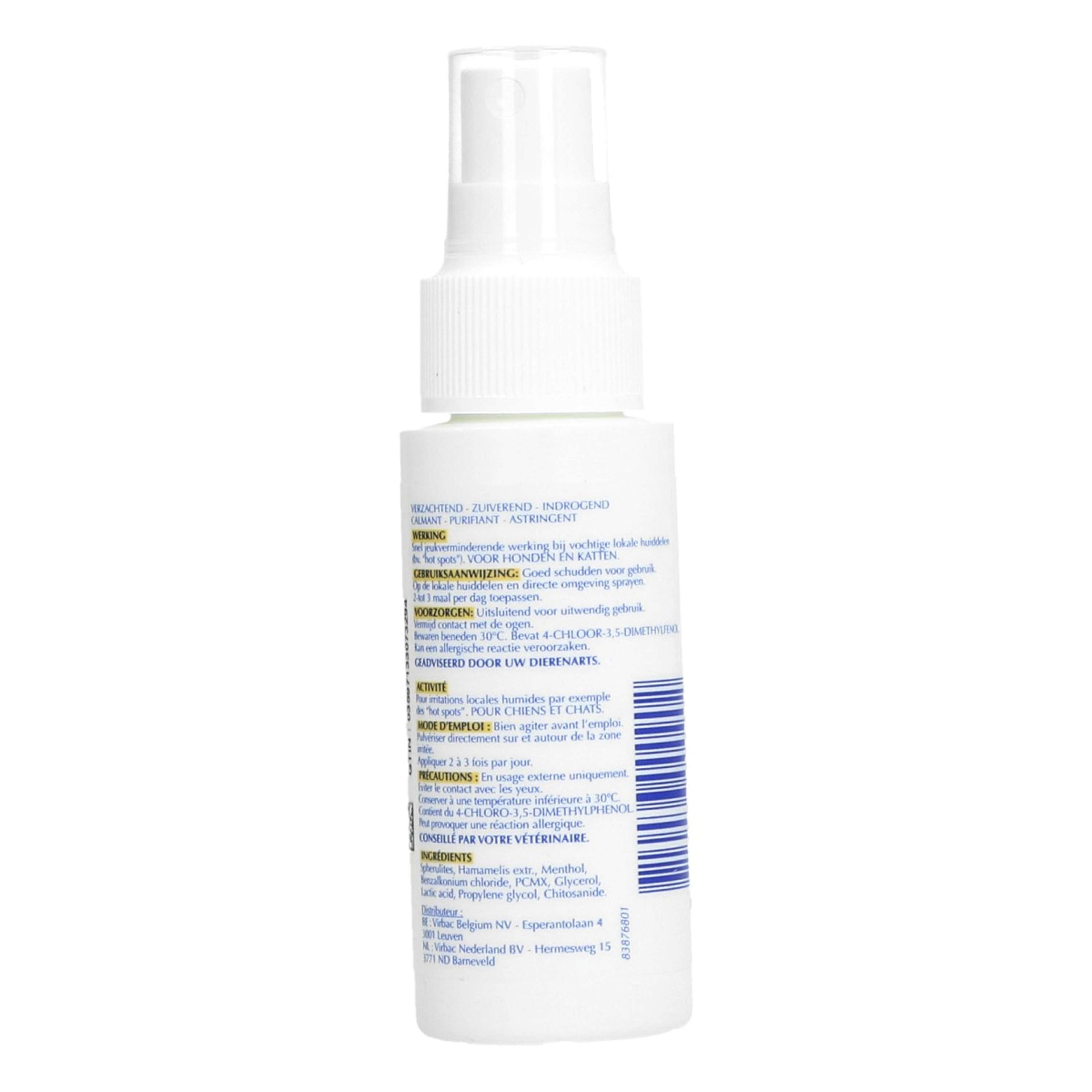 Virbac Spray Hot Spot Dermacool Chien/Chat