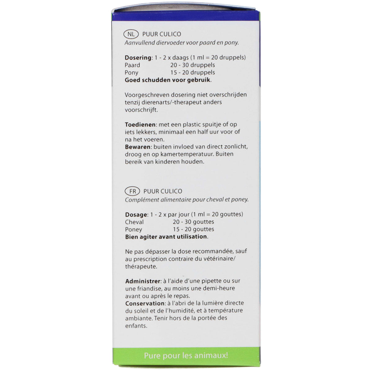 PUUR Culico Cheval et Poney