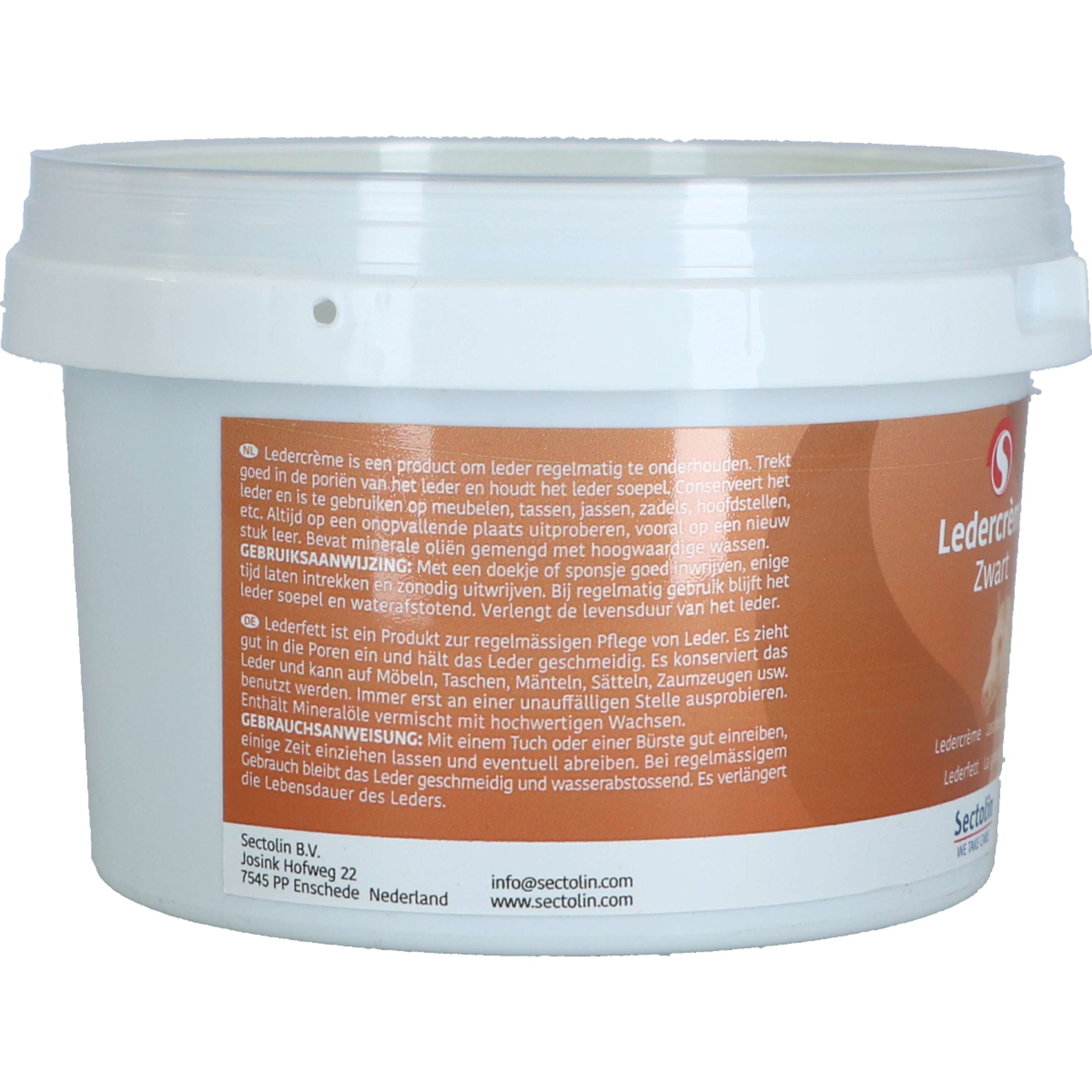 Sectolin Crème pour le Cuir Noir Sectolin Crème pour le Cuir Noir