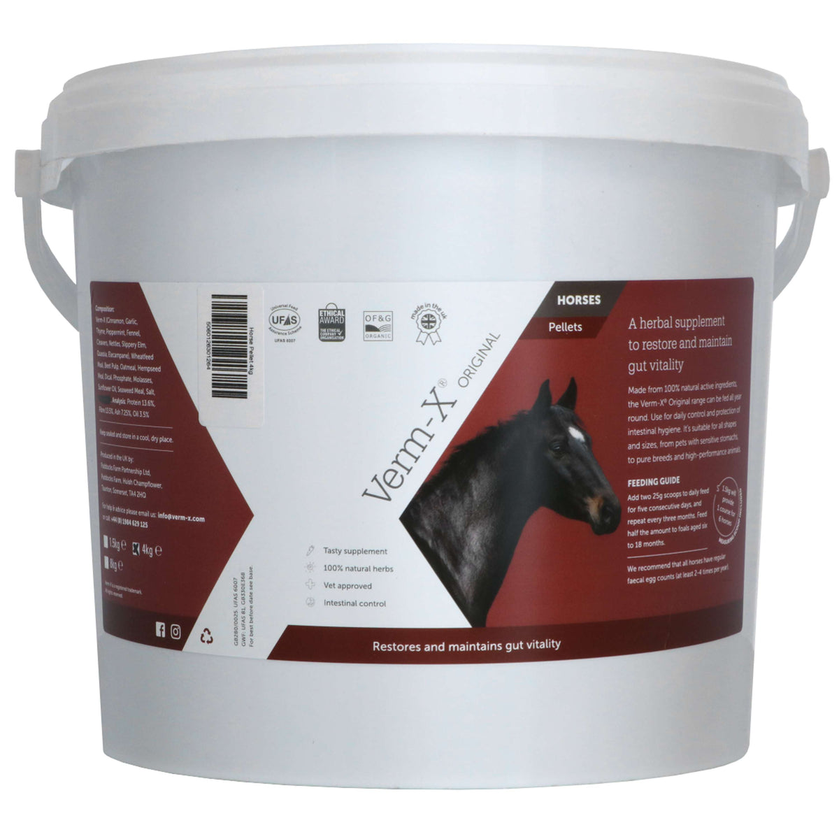 Verm-X Chunks Extra Strong pour chevaux 16 cours