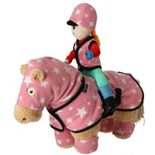 Crafty Ponies Couverture Rose