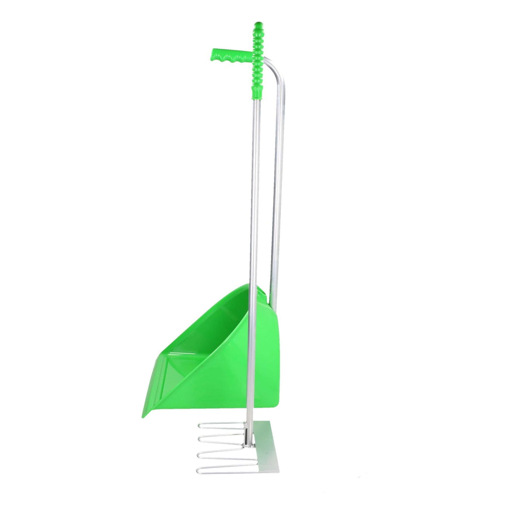 Kerbl Pelle et Râteau à Crottin Complete Vert clair