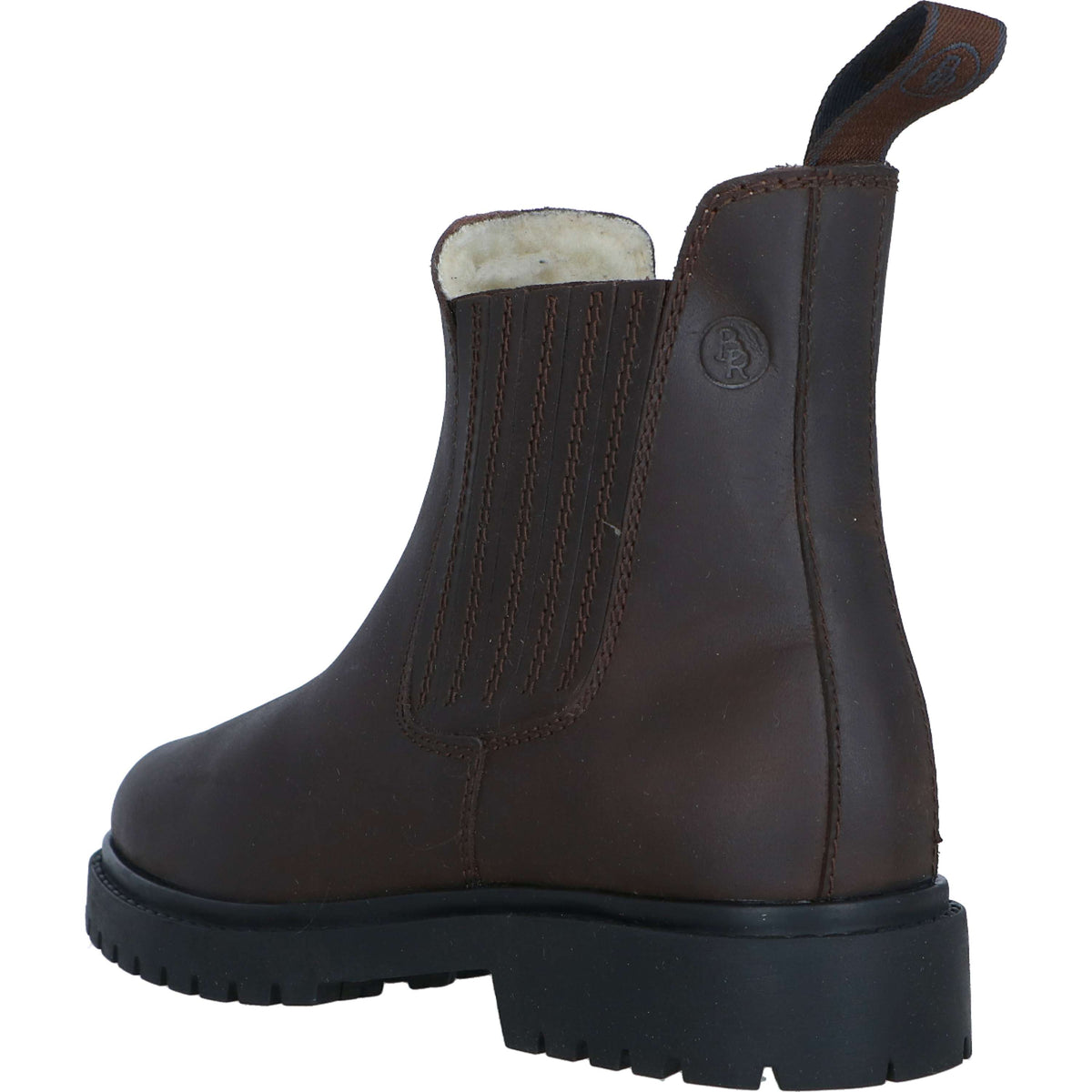 BR Jodhpurs d'Hiver Alaska II Nubuck avec Semelle Caoutchouc Marron